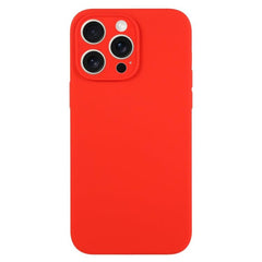 Silicone Soft Touch Fine Pore Case for iPhone 15 Pro