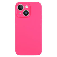 Vibrant Silicone Liquid Case with Fine Pore Design for iPhone 14