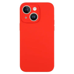 Vibrant Silicone Liquid Case with Fine Pore Design for iPhone 14