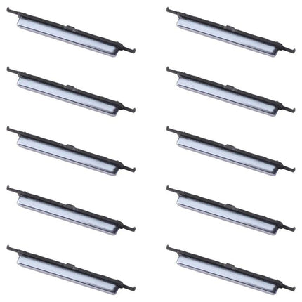 Daily Use Replacement Buttons for Samsung Galaxy Phones - set of 10 white side power and volume button replacements for daily phone repairs