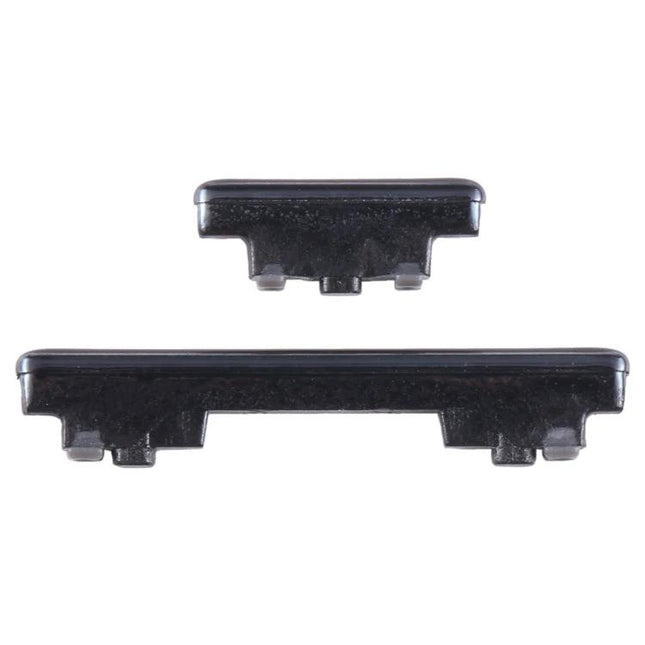 Replacement Power Buttons for Samsung Phones in Daily Use - black replacement power and volume buttons for Samsung phones, OEM-style