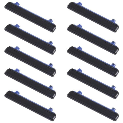 Daily Use Replacement Buttons for Samsung Galaxy Phones - black volume/power button set shown in multiple pieces for daily phone repairs