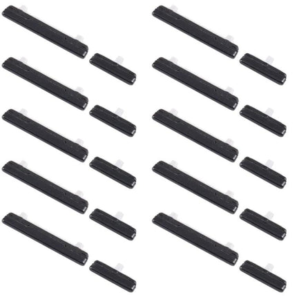 Daily Use Replacement Buttons for Samsung Galaxy Phones - black power and volume side button set for daily phone repairs