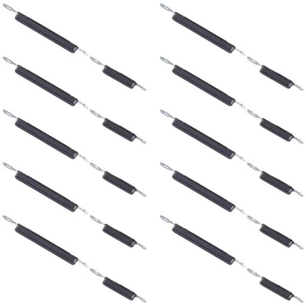 Daily Use Replacement Buttons for Samsung Galaxy Phones - pack of black volume and power side buttons for daily phone repairs