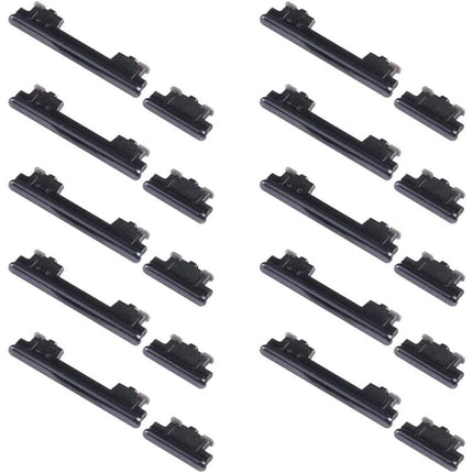 Replacement Power Buttons for Samsung Phones in Daily Use - black replacement power and volume button set for everyday phone repairs