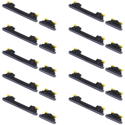 Replacement Power Buttons for Samsung Phones in Daily Use - pack of black power and volume replacement buttons for Samsung models