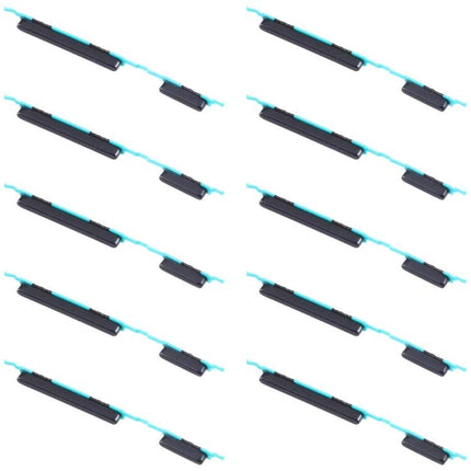 Essential Volume Buttons for Daily Samsung Phone Use — pack of replacement black volume and power side buttons for Samsung phones