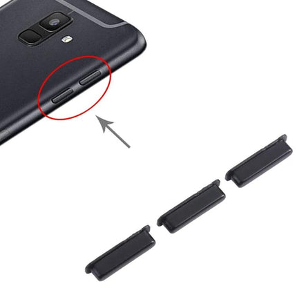 Essential Replacement Button for Daily Samsung Phone Use - black power and volume button set for Samsung phone repair