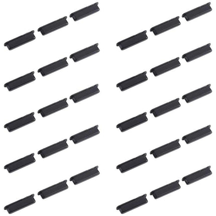 Essential Volume Buttons for Daily Samsung Phone Use - black replacement volume and power buttons arranged in grid