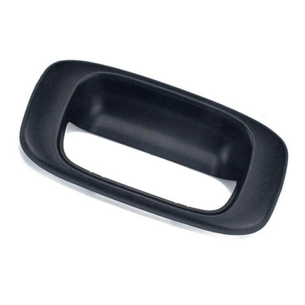 Chevrolet Tailgate Handle Bezel Cover Replacement Part black ABS plastic replacement bezel for tailgate opening, fits OE numbers 15228539 15188001