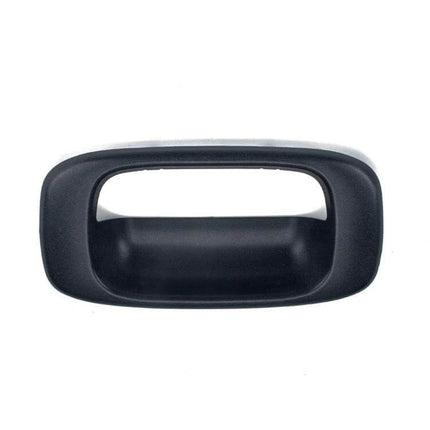 Chevrolet Tailgate Handle Bezel Cover Replacement Part black ABS plastic direct-fit replacement bezel for tailgate opening