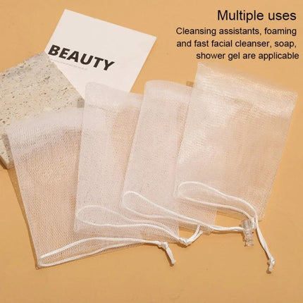 Soft Foaming Net for Daily Skin Cleansing at Home – soft PE foaming nets for rich lather, gentle daily facial cleansing and quick drying