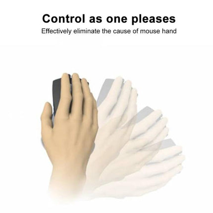 Comfortable Silicone Wrist Rest for Office Mouse Use shown with hand motion demonstration promoting neutral wrist support and reduced mouse hand discomfort