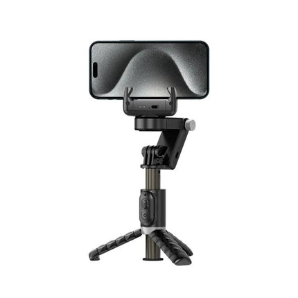Q18 Gimbal Selfie Stick for Daily Photo Moments compact phone gimbal and tripod for stable family photos and live streams