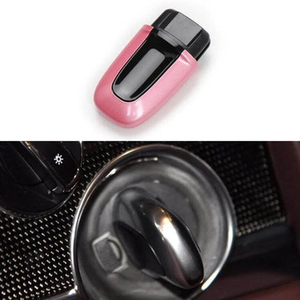 One-Button Start Ignition Switch Button For Cayenne pink ABS+PC replacement ignition button, seamless OEM-size fit for Porsche Cayenne interior