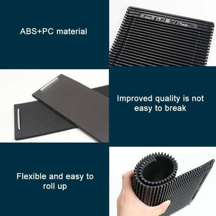 Car Rear Cup Holder Cover and Armrest Box for Volkswagen Magotan black ABS+PC flexible rear cup holder cover replacement