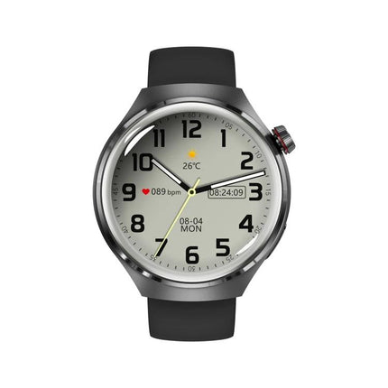 G4 Bracelet for Daily Health Monitoring and Connectivity showing watch face with heart rate, temperature, time and date