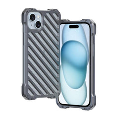 R-JUST Shockproof Aluminum Armor Case for iPhone 15