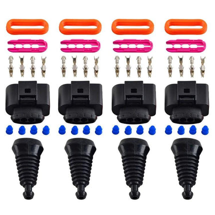 Car Maintenance Kit for Reliable Everyday Driving ignition coil connector repair kit for Audi Volkswagen plugs seals terminals