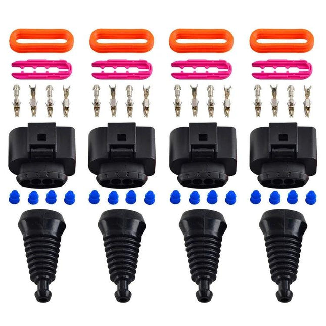 Car Maintenance Kit for Reliable Everyday Driving ignition coil connector repair kit for Audi Volkswagen plugs seals terminals