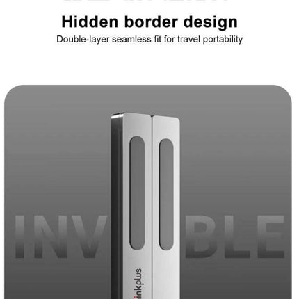 Lenovo Thinkplus Foldable Laptop Stand with Adjustable Height compact aluminum foldable stand for travel and ergonomic laptop elevation