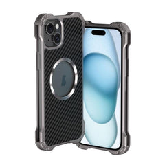 R-JUST RJ51 Hollow Armor Case for iPhone 15