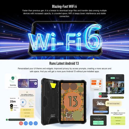 Ulefone Armor Pad 2 Tablet 11in Android 13 16GB/256GB