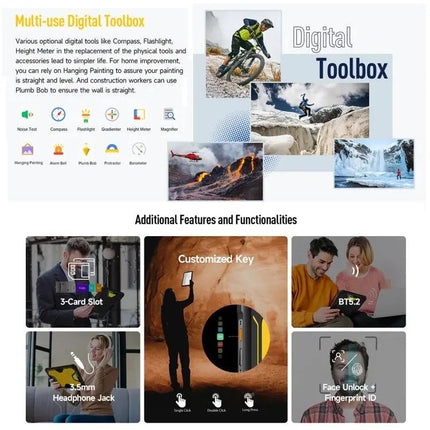 Ulefone Armor Pad 2 Tablet 11in Android 13 16GB/256GB