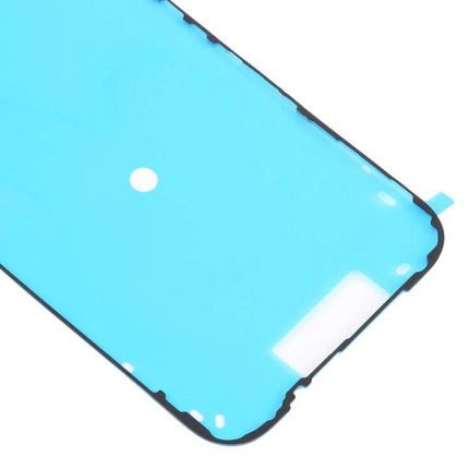 Waterproof Adhesive Stickers for iPhone Frame Repairs in Daily Life - blue adhesive frame protector shown