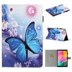 For Samsung Galaxy Tab A 10.1 (2019) T515 / T510 / Blue Butterfly