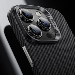 Kevlar Carbon Fiber Shockproof Case with MagSafe for iPhone 15 Pro Max