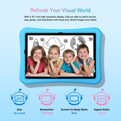 Tablette PC pour enfants UMIDIGI G1 Tab 10,1 pouces, Android 13 RK3562 Quad-Core, version mondiale avec Google, prise UE