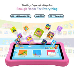 Tablette PC pour enfants UMIDIGI G1 Tab 10,1 pouces, Android 13 RK3562 Quad-Core, version mondiale avec Google, prise UE