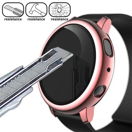 Tempered Glass PC Case For Galaxy Watch Active2 40/44mm