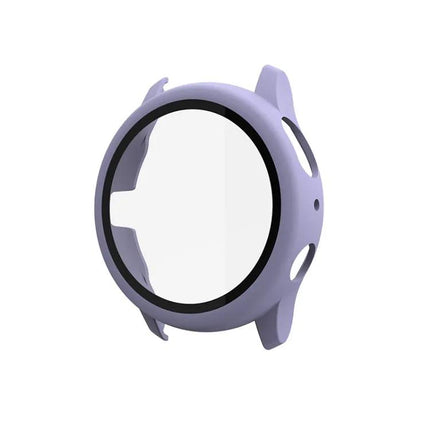 PC Case With Tempered Glass For Galaxy Watch Active2 40/44mm