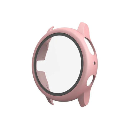 PC Case With Tempered Glass For Galaxy Watch Active2 40/44mm