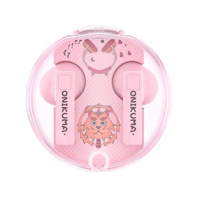 ONIKUMA T301 Transparent Cartoon Wireless Bluetooth Earphone
