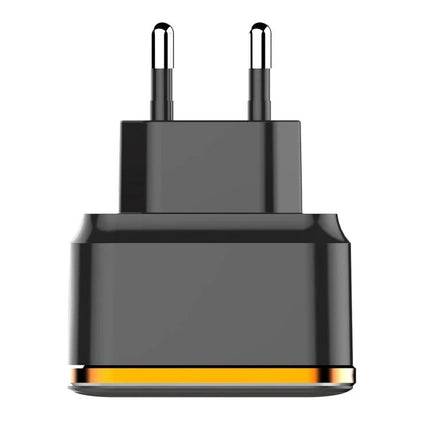 LDNIO Universal Travel Charger for Everyday Mobile Device Use compact black dual-port EU plug charger for phone and tablet