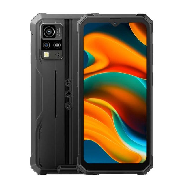 A Blackview phone for daily use in tough conditions rugged black smartphone with waterproof, dustproof, shockproof design for outdoor work and hiking