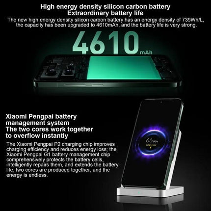 Xiaomi 14 Smartphone 6.36-Inch Snapdragon 8 Gen 3 12GB/256GB