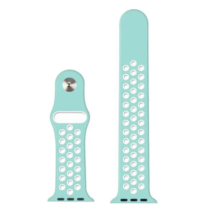 Silicone Sport Watch Band For Apple Watch 41/40/38mm