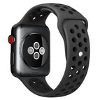 For Apple Watch Series 7 41mm / 6 & SE & 5 & 4 40mm / 3 & 2 & 1 38mm / Black