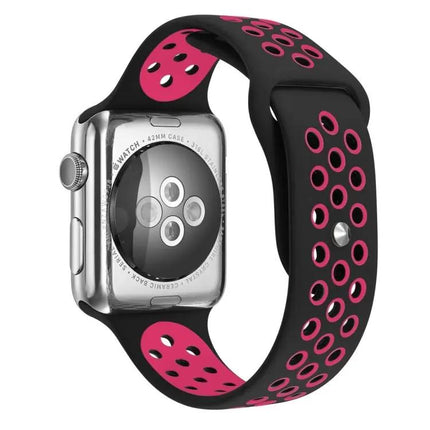 Silicone Sport Watch Band For Apple Watch 41/40/38mm