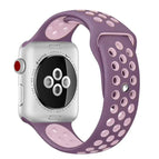 For Apple Watch Series 7 41mm / 6 & SE & 5 & 4 40mm / 3 & 2 & 1 38mm / Purple Pink