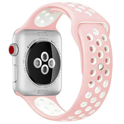 Silicone Sport Watch Band For Apple Watch 38/40/41/42mm