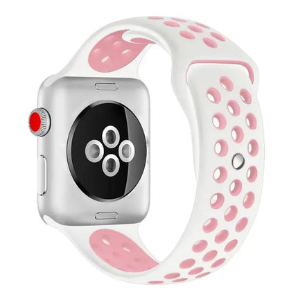 Silicone Sport Watch Band For Apple Watch 41/40/38mm