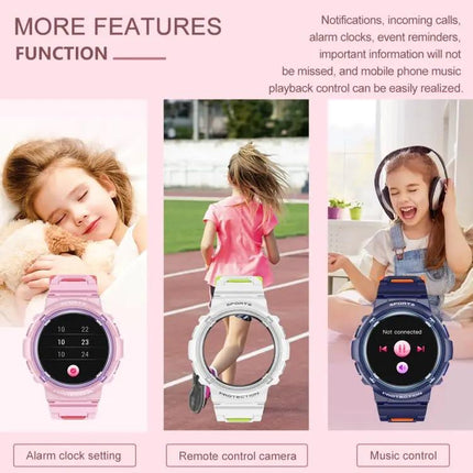 Children Smart Watch With 1.2 Inch Round Screen And Sleep Monitor