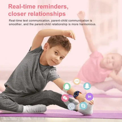 Children Smart Watch With 1.2 Inch Round Screen And Sleep Monitor
