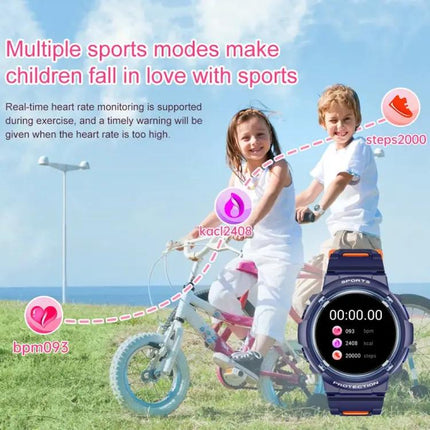 Children Smart Watch With 1.2 Inch Round Screen And Sleep Monitor
