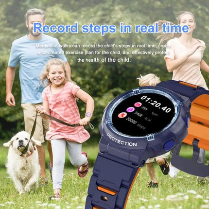 Children Smart Watch With 1.2 Inch Round Screen And Sleep Monitor